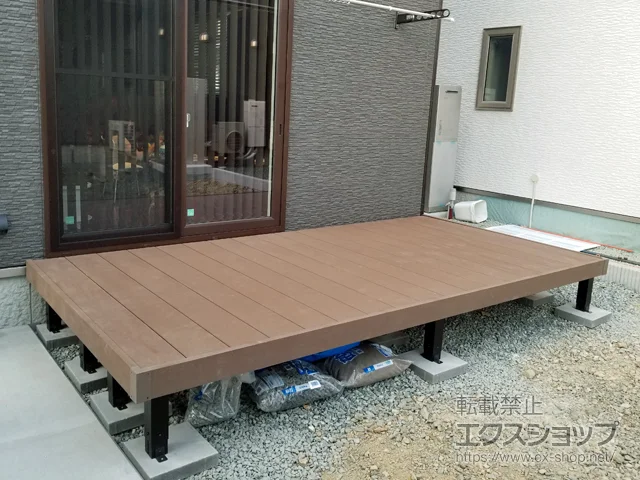 岩手県盛岡市のYKKAPのウッドデッキ リウッドデッキ 200 施工例