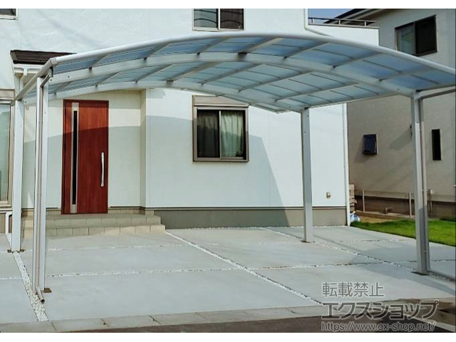 奈良県北葛城郡広陵町ののカーポート レイナツインポートグラン　積雪〜20cm対応 施工例