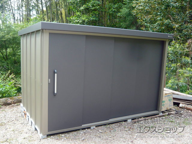 滋賀県彦根市のの物置・屋外倉庫 エスケーエイト SK8-180 一般型 3000×2000×1940 SK8-180-GK 施工例