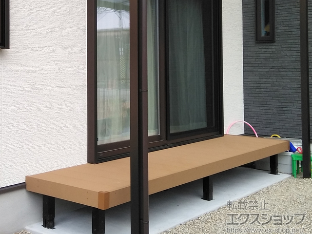 奈良県大和郡山市ののウッドデッキ マージウッドデッキ 施工例