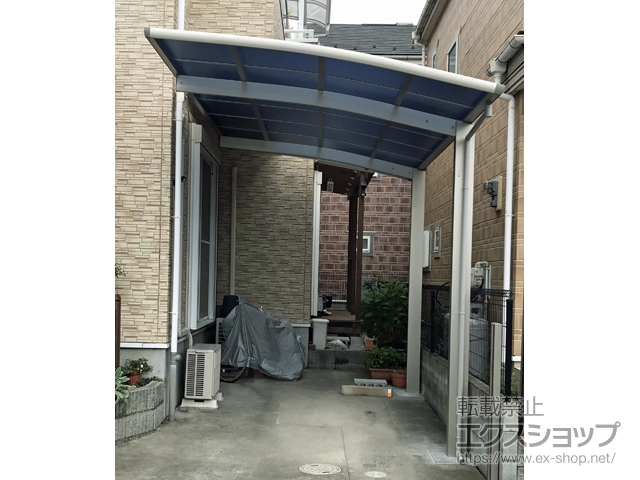 埼玉県上尾市ののカーポート レイナポートグラン　積雪〜20cm対応 施工例