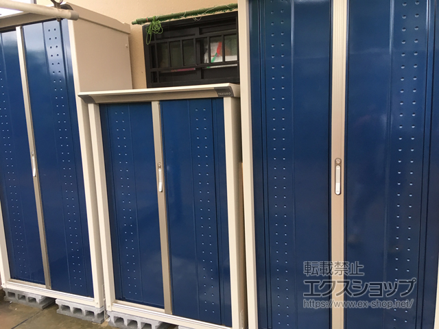 京都府宇治市のの物置・屋外倉庫 グランプレステージジャンプ 920×530×1900（GP-95A-T） GP-95A-T-D 施工例