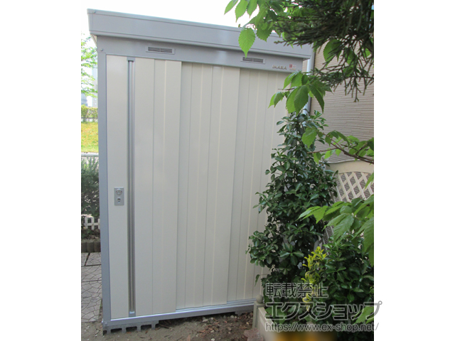 新潟県新潟市のの物置・屋外倉庫 ネクスタ 一般型 1370×1790×2020 NXN-25CS-FW 施工例