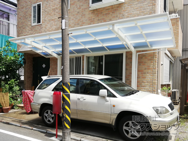 東京都杉並区ののカーポート レイナポートグラン　積雪〜20cm対応 施工例