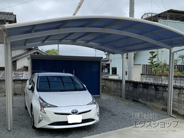 福岡県田川郡糸田町ののカーポート レイナツインポートグラン　積雪〜20cm対応 施工例