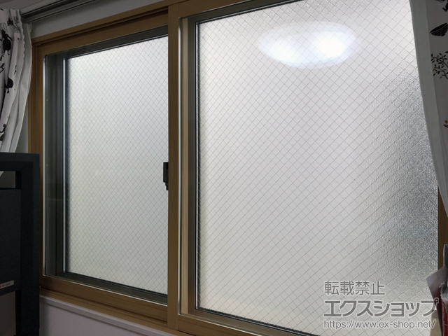 東京都練馬区のの二重窓（内窓） インプラス ダストバリア仕様 引違い窓 2枚建 施工例