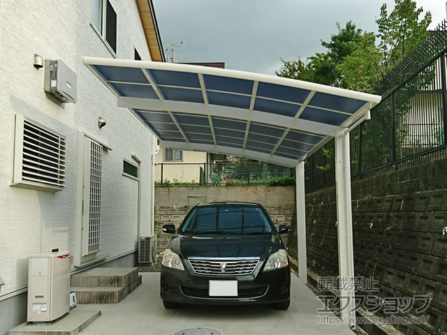 奈良県生駒市ののカーポート レイナポートグラン　積雪〜20cm対応 施工例