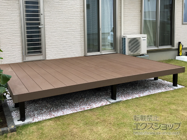 千葉県市原市ののウッドデッキ リウッドデッキ 200 施工例