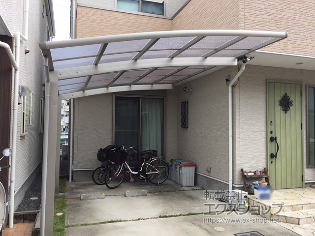 大阪府茨木市ののカーポート レイナポートグラン　積雪〜20cm対応 施工例