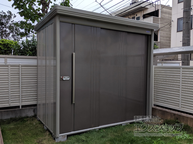 千葉県松戸市のの物置・屋外倉庫 Mr.ストックマンダンディ 多雪型 2200×1406×2110（ND-S2214） ND-S2214-B 施工例