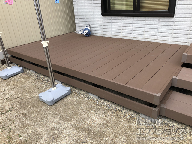 愛知県名古屋市ののウッドデッキ リウッドデッキ 200 施工例