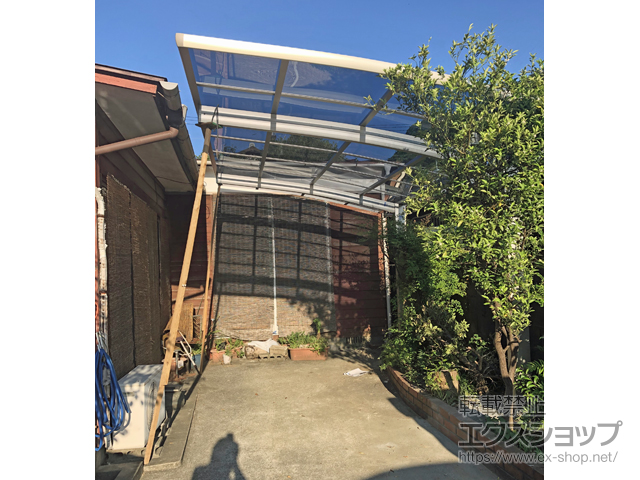 大分県佐伯市ののカーポート レイナポートグラン　積雪〜20cm対応 施工例