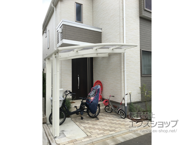 東京都東久留米市ののカーポート レイナポートグラン　積雪〜20cm対応 施工例