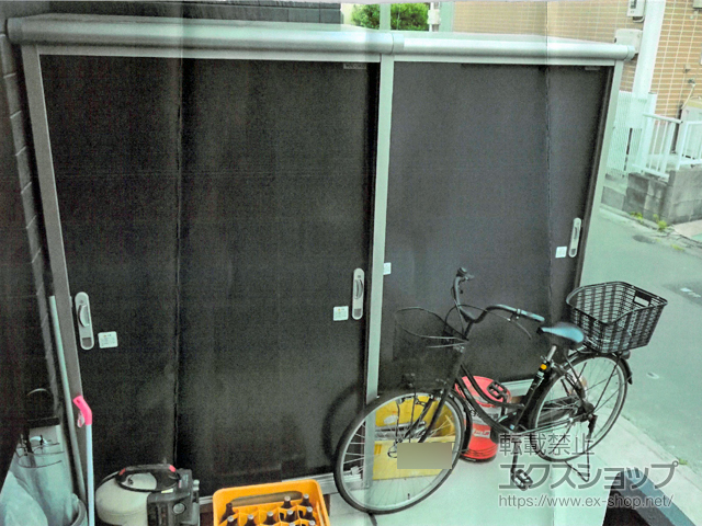 東京都足立区のの物置・屋外倉庫 エスモ 一般型 1350×900×1959 施工例