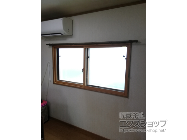 大阪府東大阪市のの二重窓（内窓） インプラス ダストバリア仕様 引違い窓 変則2枚建 施工例