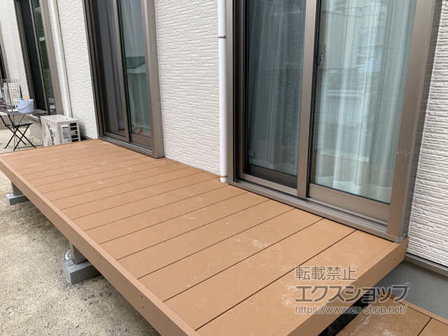 愛知県名古屋市ののウッドデッキ マージウッドデッキ 施工例