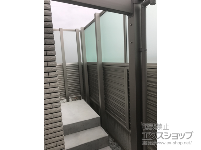 宮城県仙台市ののサイクルポート・駐輪場 ネスカFミニ (フラットスタイル) 積雪〜20cm対応 施工例