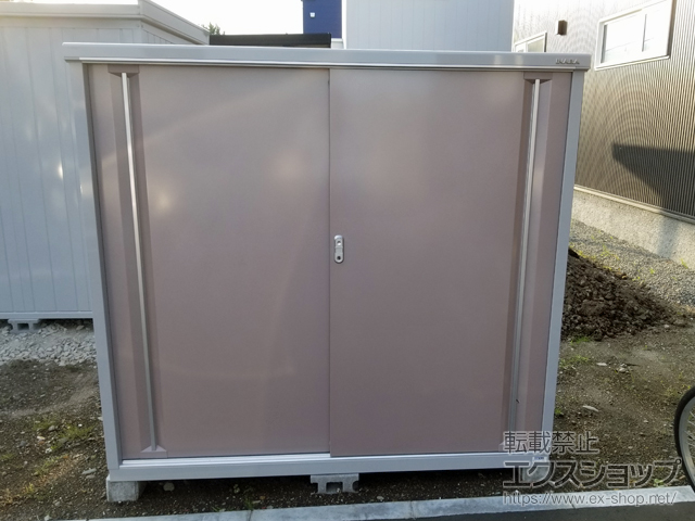 北海道恵庭市のの物置・屋外倉庫 シンプリー 一般型 1740×755×1603 MJX-177D-AR 施工例