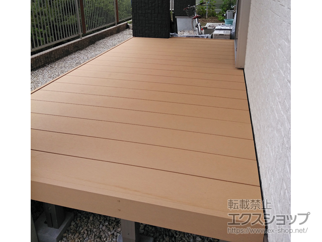 滋賀県甲賀市ののウッドデッキ リウッドデッキ 200 施工例