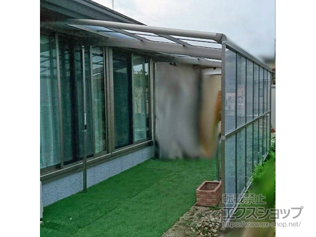 栃木県那須塩原市ののカーポート ネスカR (ラウンドスタイル) 積雪〜20cm対応 施工例