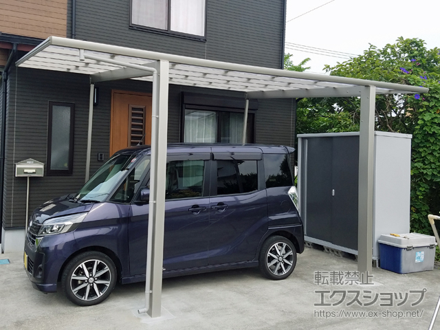 高知県四万十市ののカーポート エフルージュグラン　積雪〜20cm対応 施工例