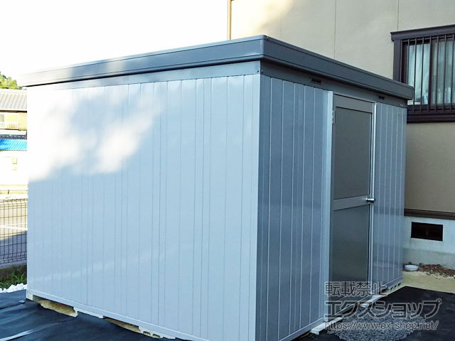 愛知県常滑市のの物置・屋外倉庫 断熱物置 ネクスタプラス ドアタイプ 一般型 2630×2630×2075（NXP-70SD） NXP-70SD-MG 施工例