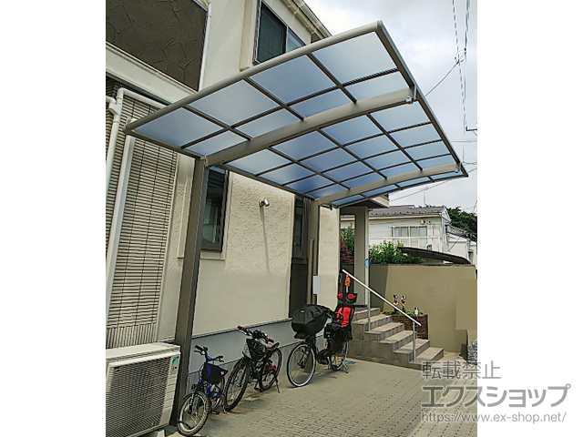 千葉県千葉市ののカーポート ネスカR (ラウンドスタイル) 積雪〜20cm対応 施工例