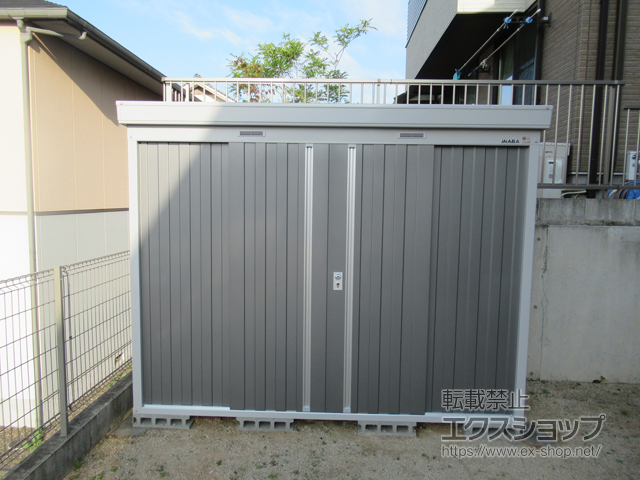 大分県大分市のの物置・屋外倉庫 ネクスタ 一般型 （NXN-26S） 施工例