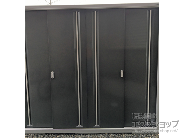 熊本県熊本市のの物置・屋外倉庫 シンプリー 一般型 2160×755×1903 MJX-217E-PG 施工例