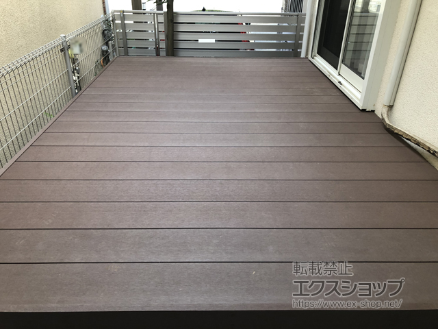 神奈川県川崎市ののウッドデッキ リウッドデッキ 200 施工例