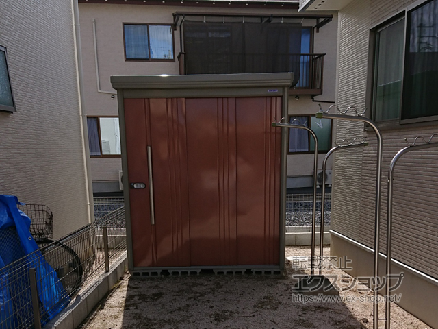 山口県岩国市のの物置・屋外倉庫 Mr.ストックマンダンディ 一般型 （ND-1819-Y） 施工例