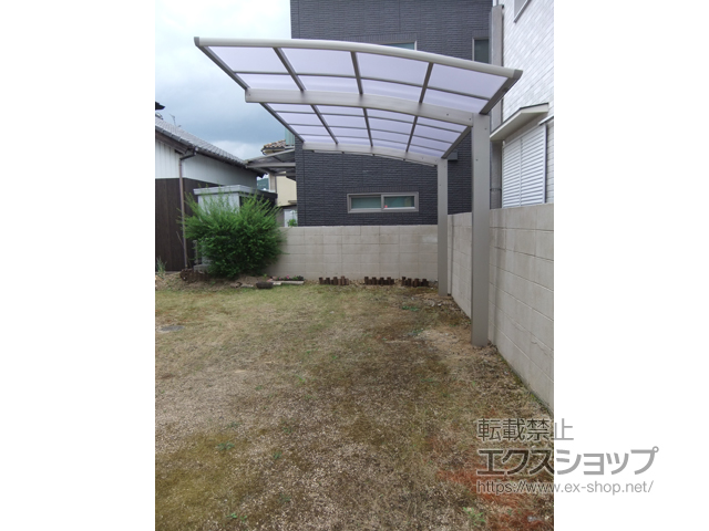 兵庫県赤穂市ののカーポート プレシオスポート 積雪〜20cm対応 施工例