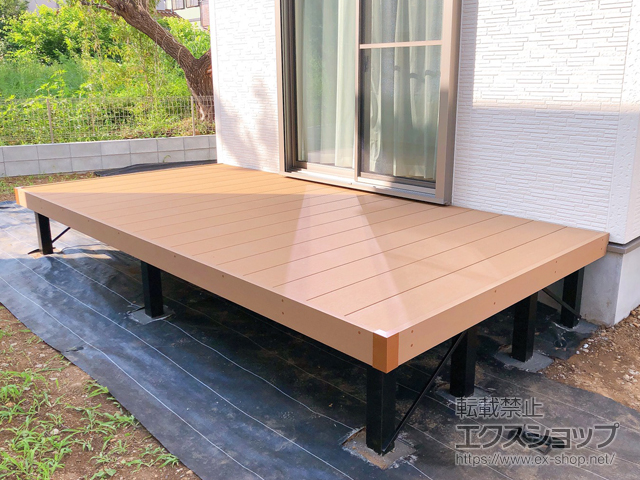 東京都八王子市ののウッドデッキ マージウッドデッキ 施工例