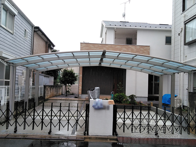 東京都江戸川区ののカーポート レイナトリプルポートグラン　積雪〜20cm対応 施工例