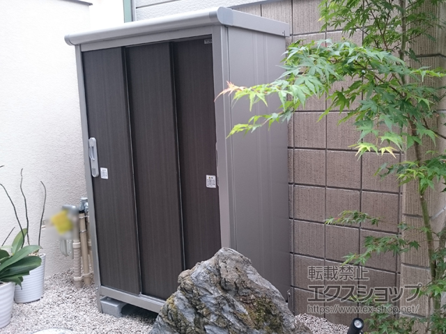 京都府京都市のの物置・屋外倉庫 エスモ 一般型 （ESE-1005E） 施工例