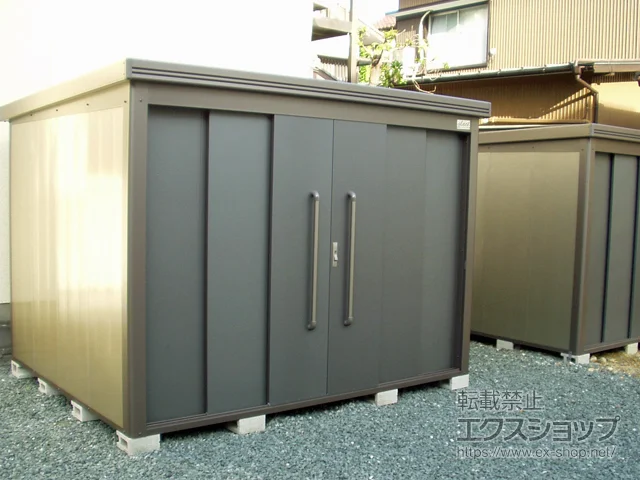 静岡県浜松市のサンキン物置・収納・屋外倉庫施工例(アウトレット物置
