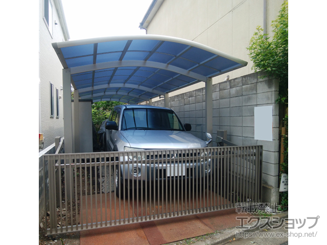 東京都練馬区ののカーポート レイナワンポートグラン 縦連棟　積雪〜20cm対応 施工例
