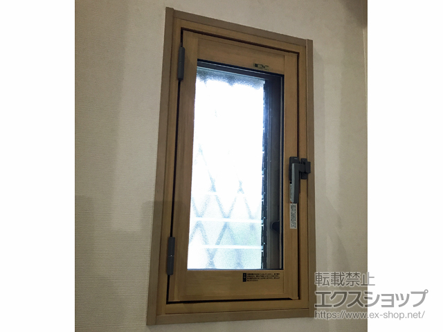 兵庫県宝塚市のの二重窓（内窓） インプラス ダストバリア仕様 開き窓 外観右吊元 施工例