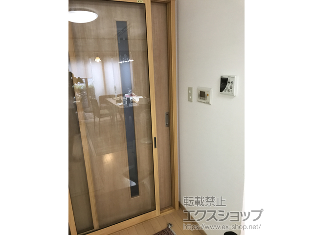 兵庫県宝塚市のの二重窓（内窓） インプラス ダストバリア仕様 引違い窓 2枚建 間仕切り下枠仕様 施工例