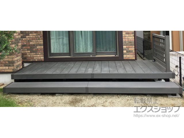 神奈川県横浜市ののウッドデッキ リウッドデッキ 200 施工例