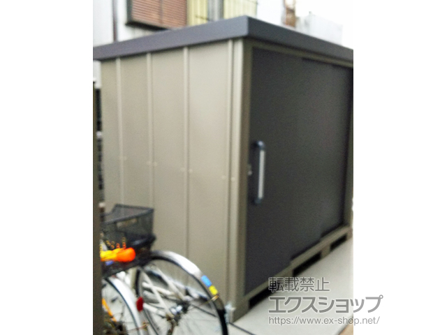 東京都葛飾区のの物置・屋外倉庫 エスケーエイト SK8-100 一般型 2200×1600×1940 SK8-100-GK 施工例