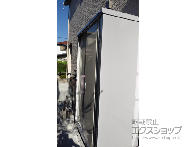 大阪府枚方市のの物置・屋外倉庫 シンプリー 一般型 （MJX-136E-P） 施工例