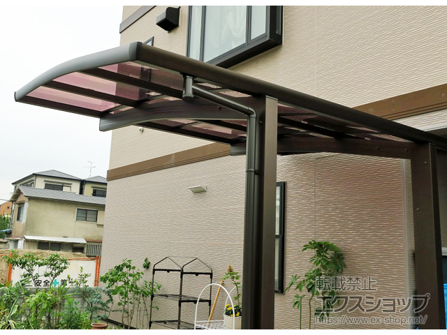 大阪府茨木市ののサイクルポート・駐輪場 レイナポートグランミニ 積雪〜20cm対応 施工例