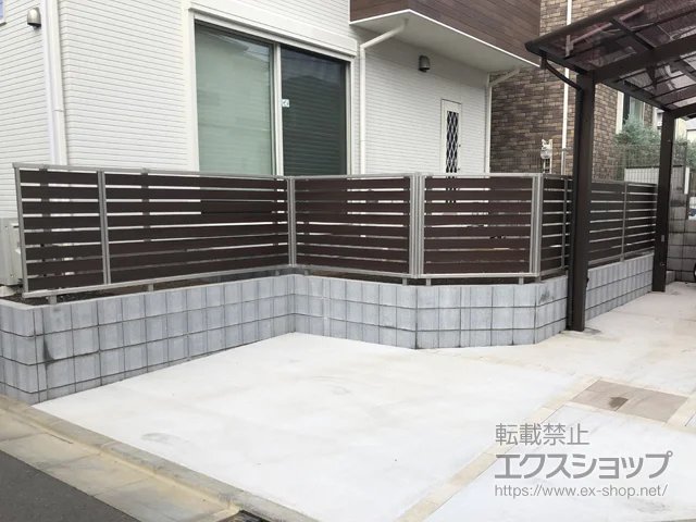 ��ʌ�����s��YKKAP�̃t�F���X�E��E�� ���V�A�X�t�F���XF04�^ ���� �����J���[ ���R���{�H �{�H��