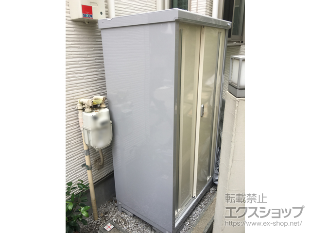 東京都新宿区のの物置・屋外倉庫 シンプリー 一般型 900×615×1603（MJX-096D-P） MJX-096D-P-ＦＷ 施工例