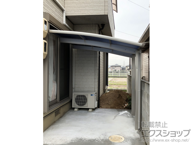 香川県高松市ののサイクルポート・駐輪場 プレシオスポート ミニ 積雪〜20cm対応 施工例