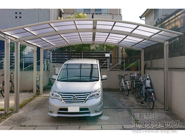 愛知県名古屋市ののカーポート レイナツインポートグラン　積雪〜20cm対応 施工例