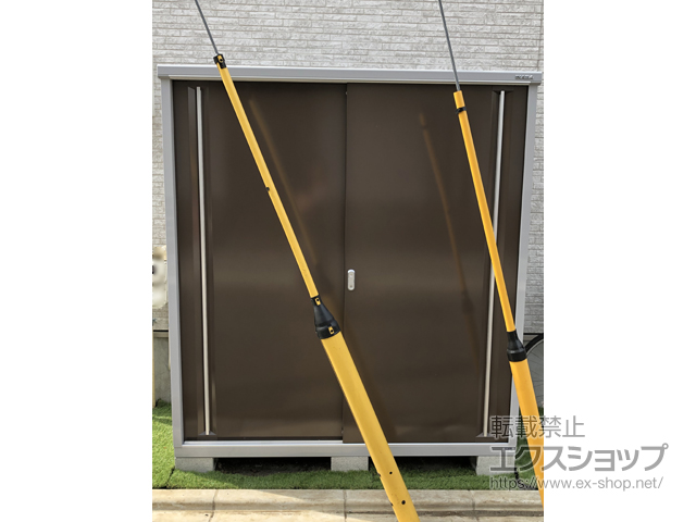 東京都東久留米市のの物置・屋外倉庫 シンプリー 一般型 ( MJX-177E-P-TB) 施工例