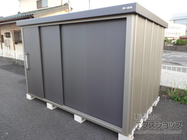 栃木県小山市のの物置・屋外倉庫 エスケーエイト SK8-180 一般型 3000×2000×1940 SK8-180-GK 施工例