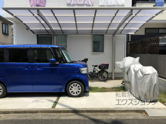 東京都練馬区ののカーポート プレシオスポート2700 積雪〜20cm対応 施工例